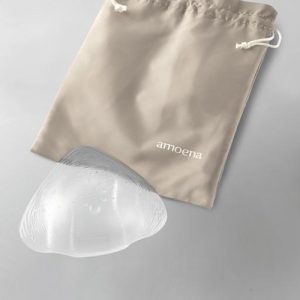 Aqua Wave Swim Breast Form Clear with storage pocket