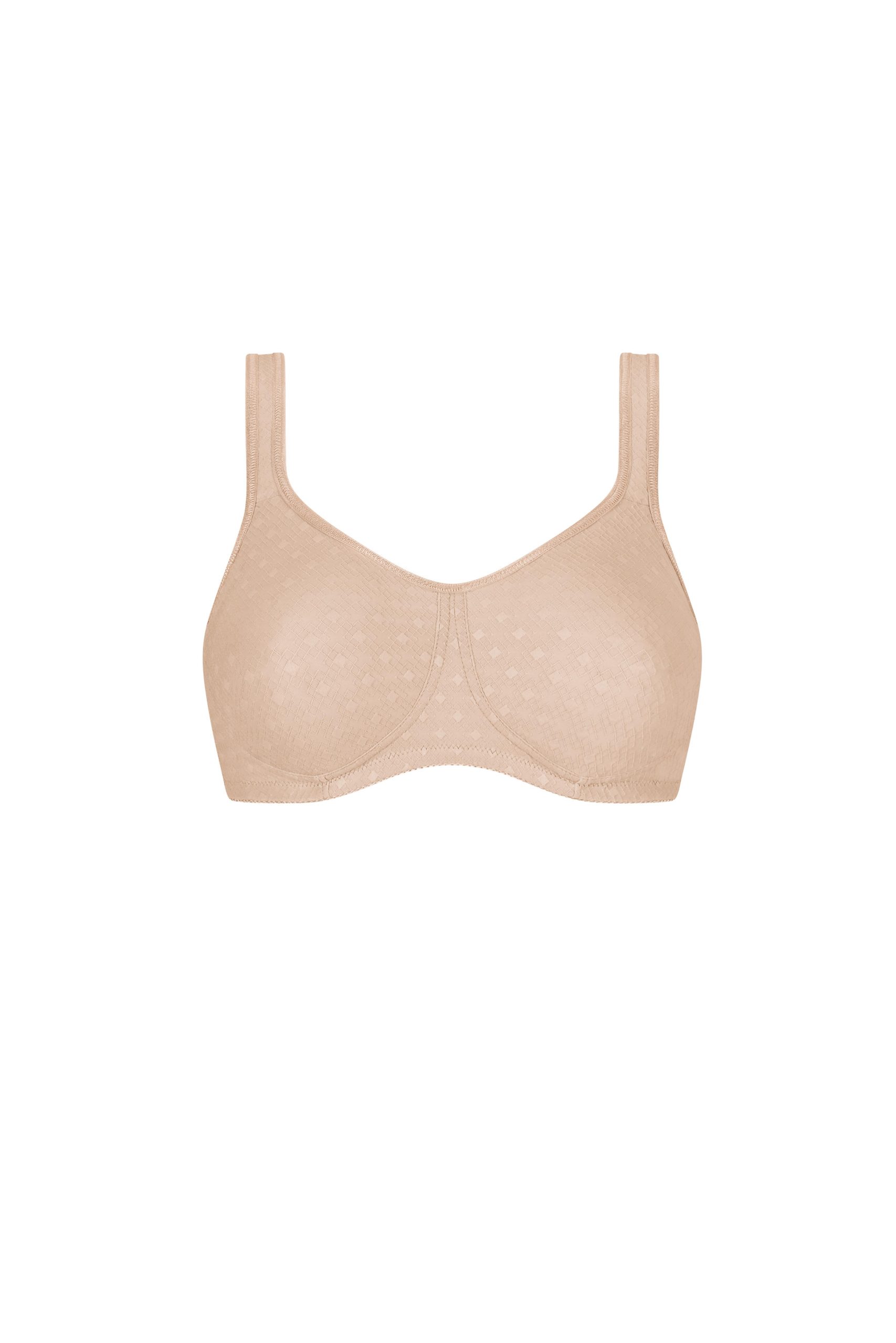 Mastectomy Bra Jacquard Soft Cup Size 40A White